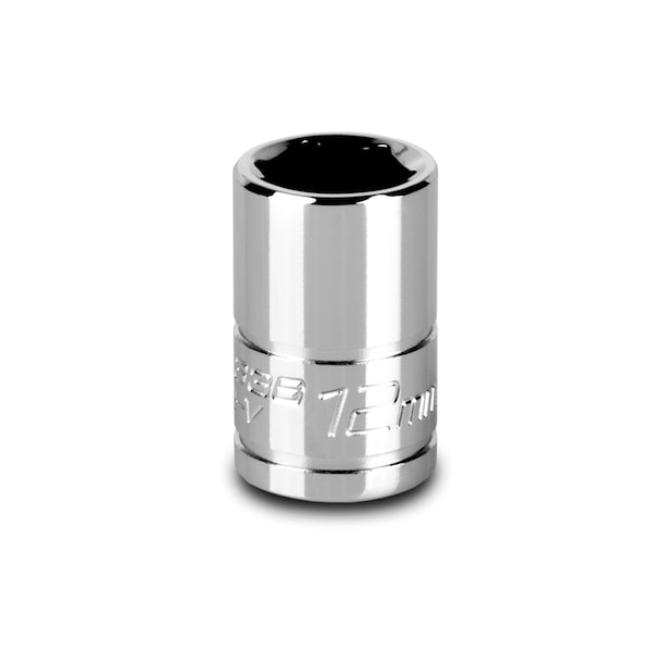 Capri Tools 3/8 in Drive 12 mm 6-Point Metric Shallow Socket 1-2336 - main